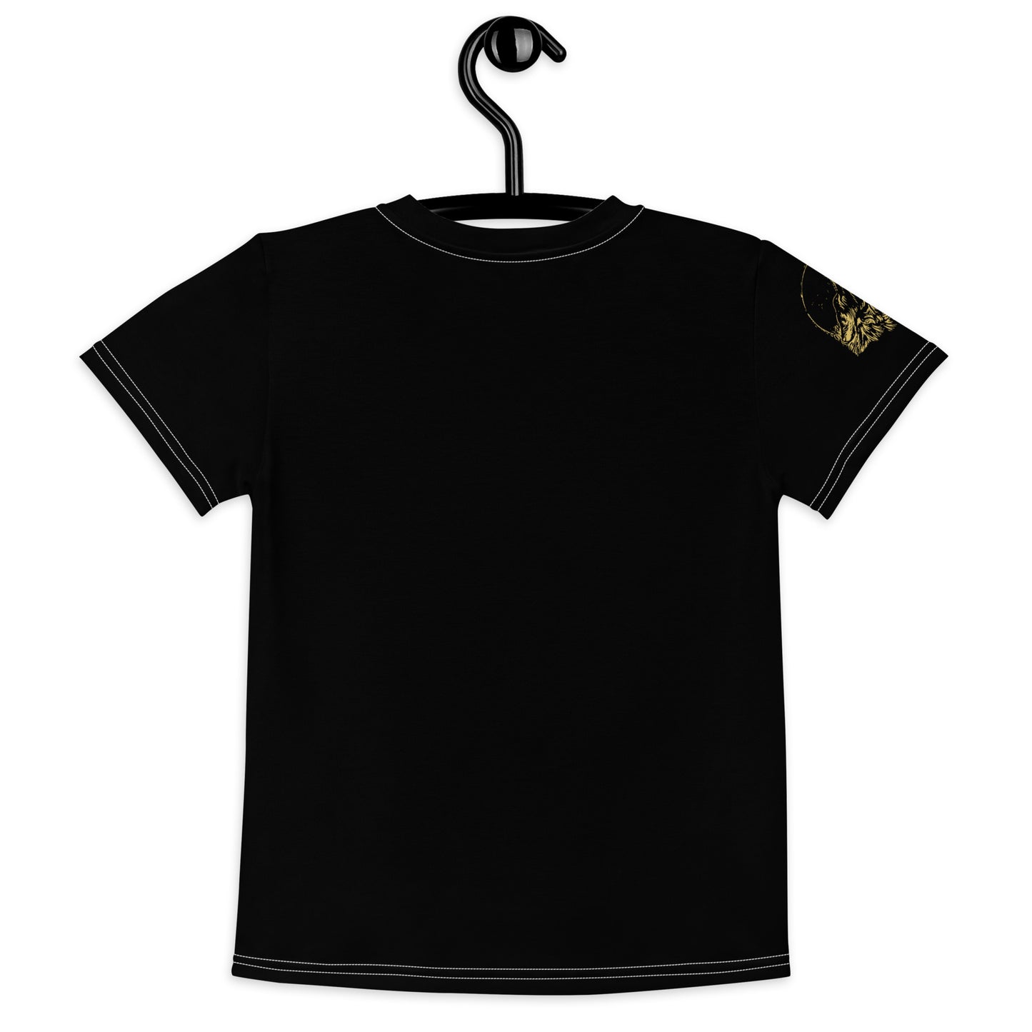 Vitalux Kids Crew Neck T-shirt Black