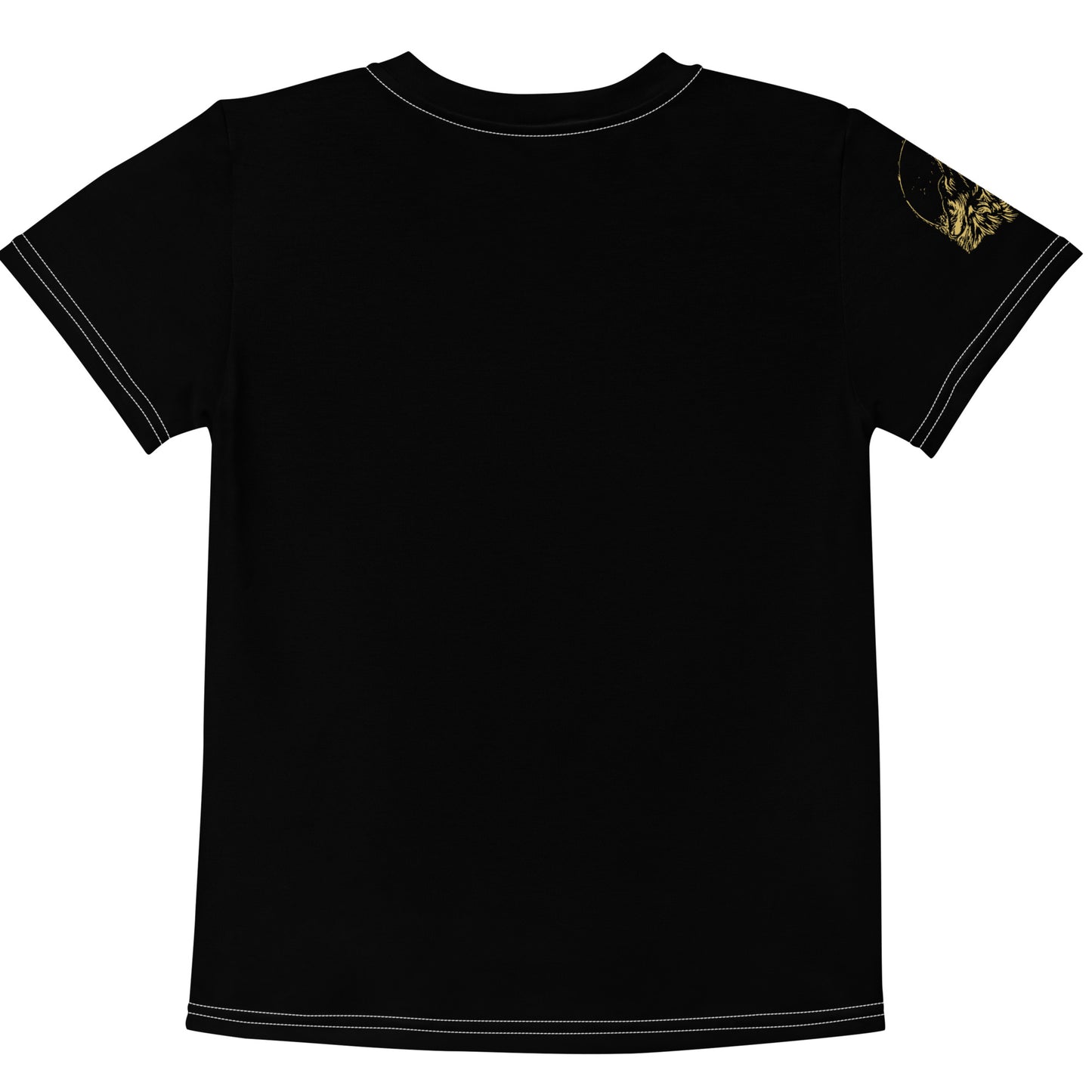 Vitalux Kids Crew Neck T-shirt Black