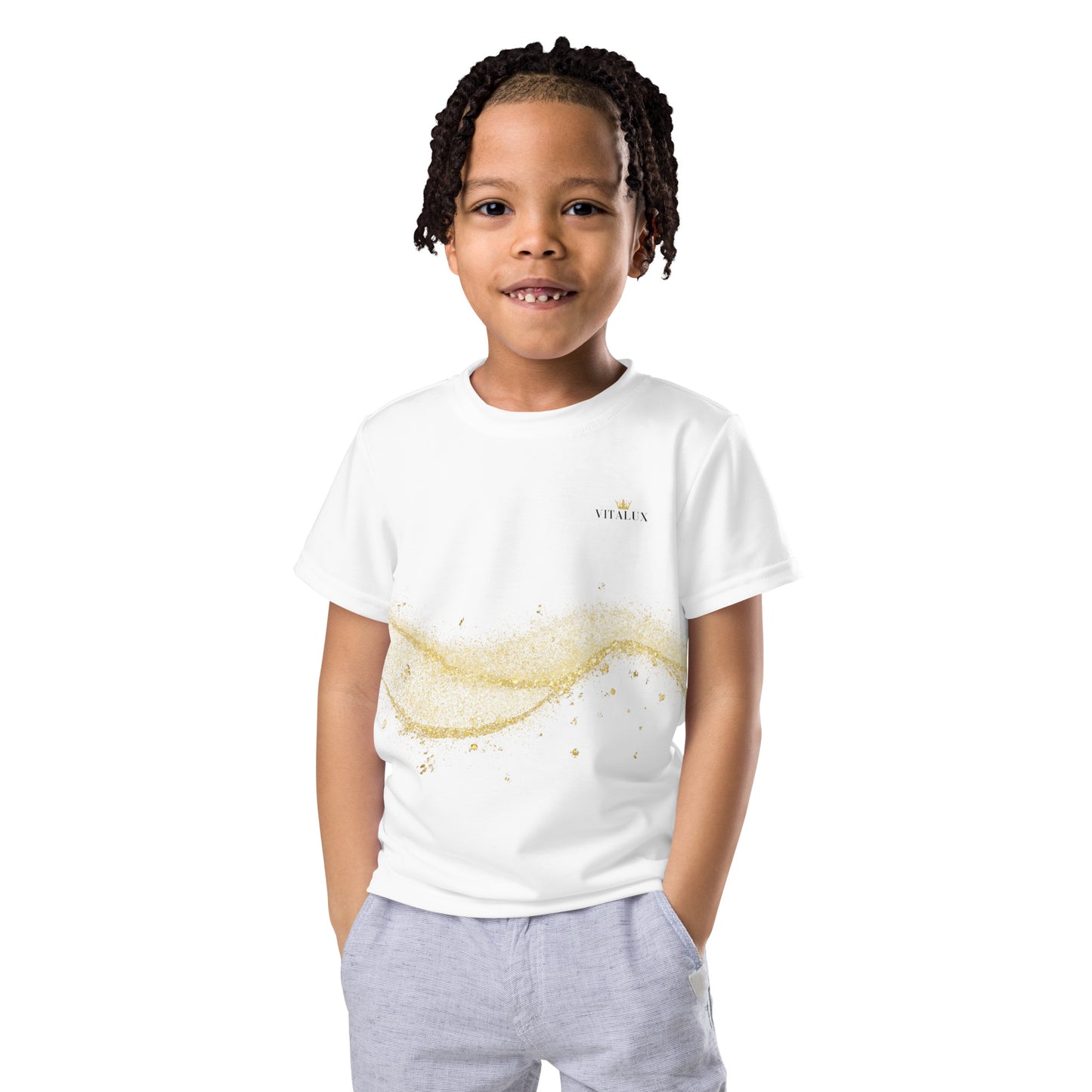 Vitalux Kids Crew Neck T-shirt