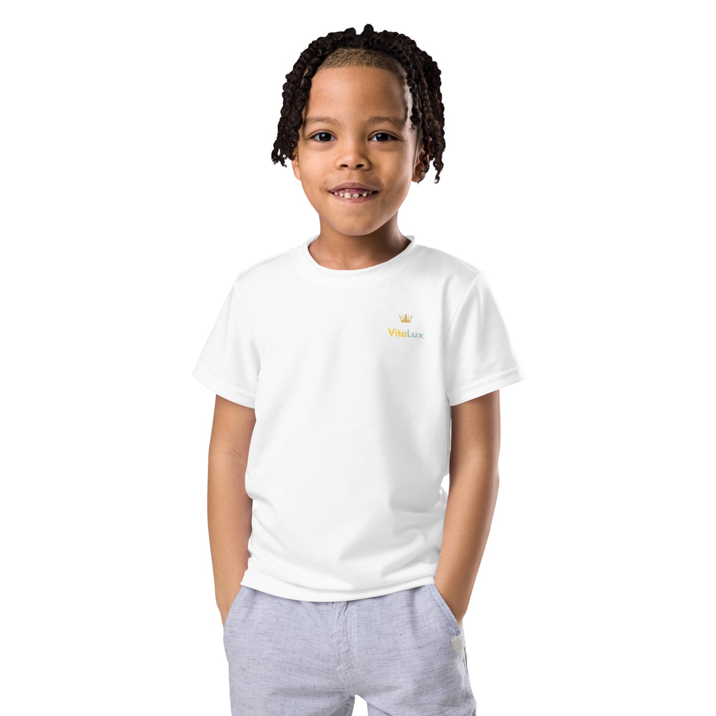 Vitalux Kids Crew Neck T-shirt