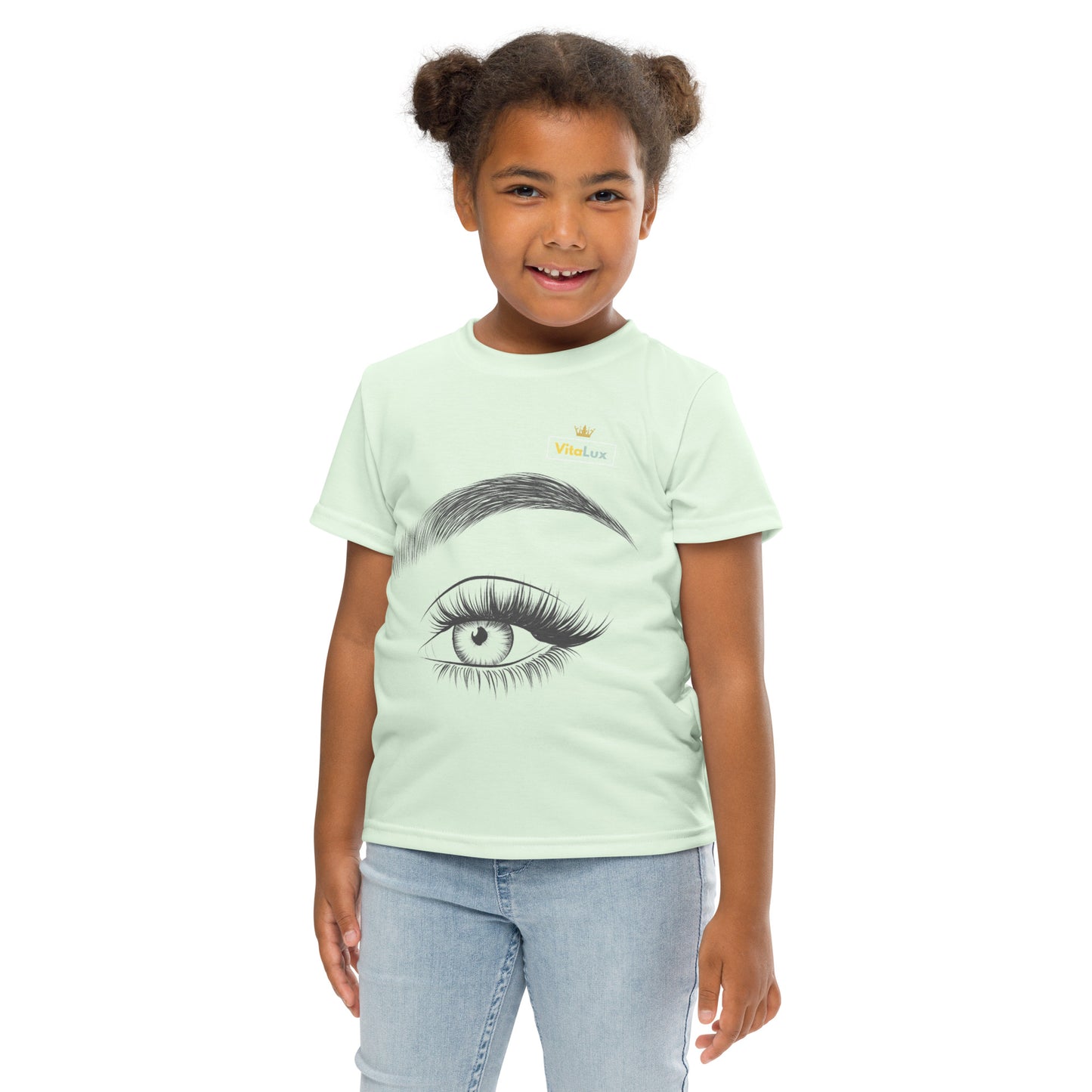 Vitalux Kids Crew Neck T-shirt Eye