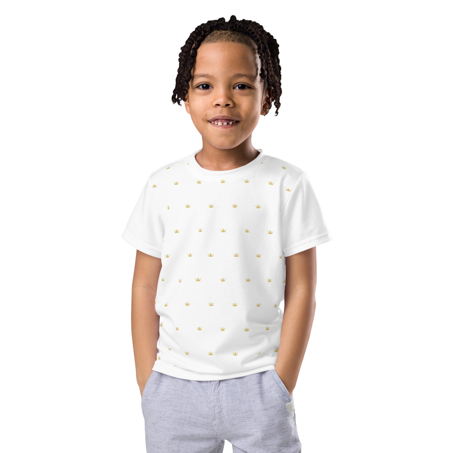 Vitalux Kids Crew Neck T-shirt Crown