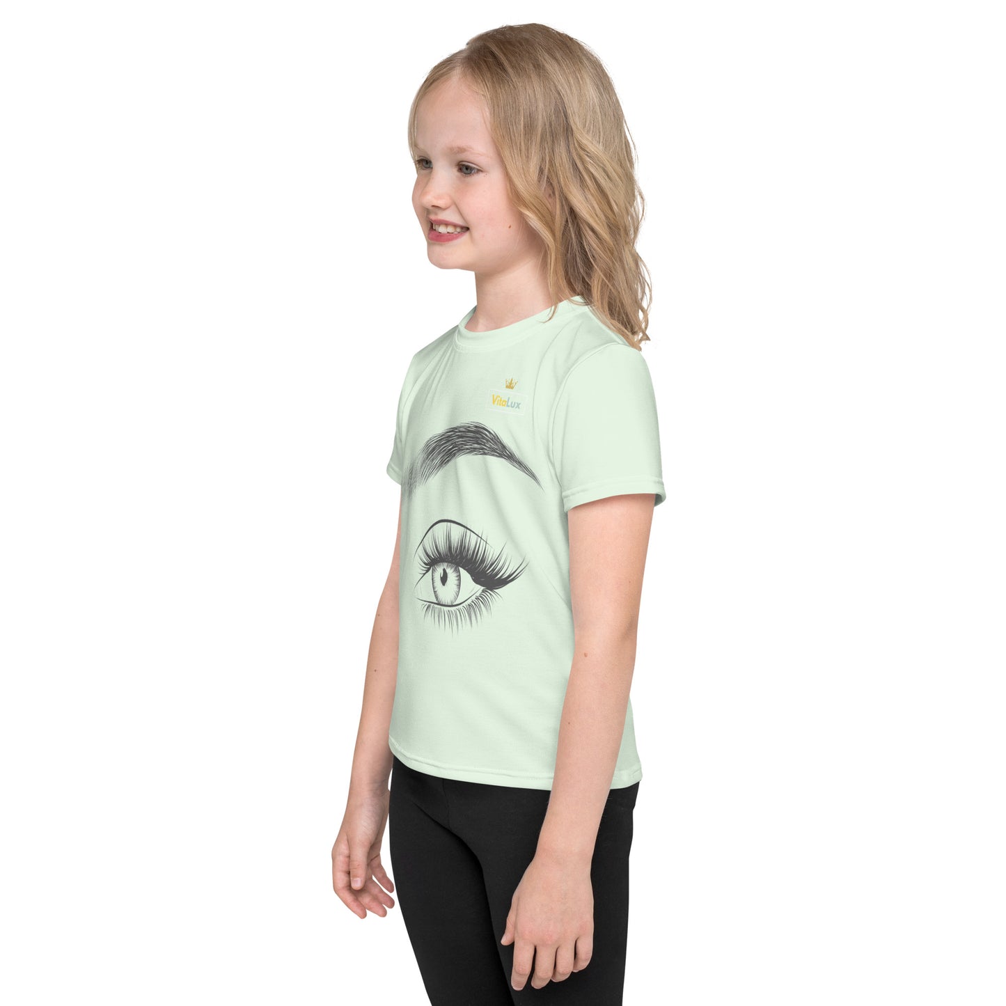 Vitalux Kids Crew Neck T-shirt Eye