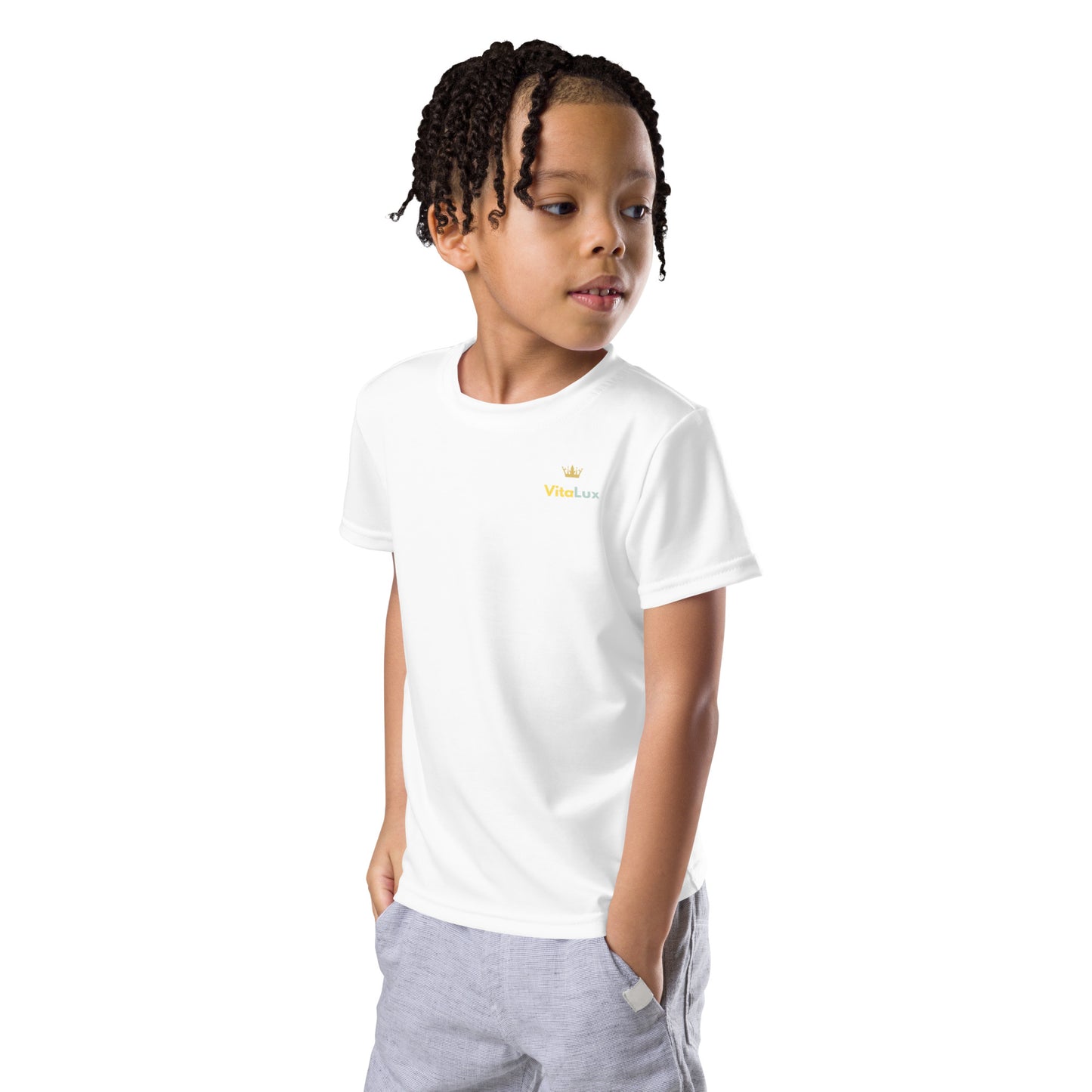 Vitalux Kids Crew Neck T-shirt