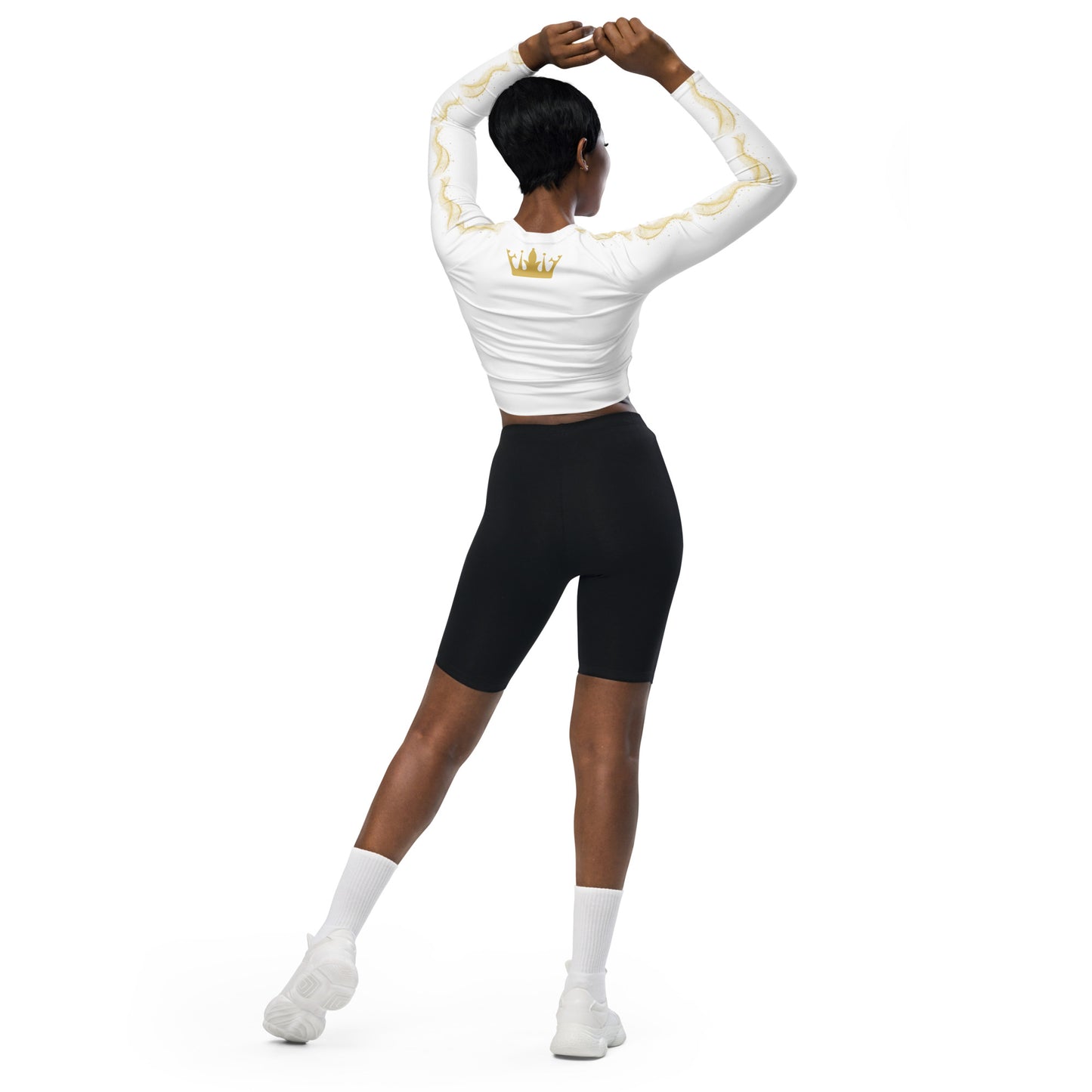 Vitalux Long-Sleeve Crop Top