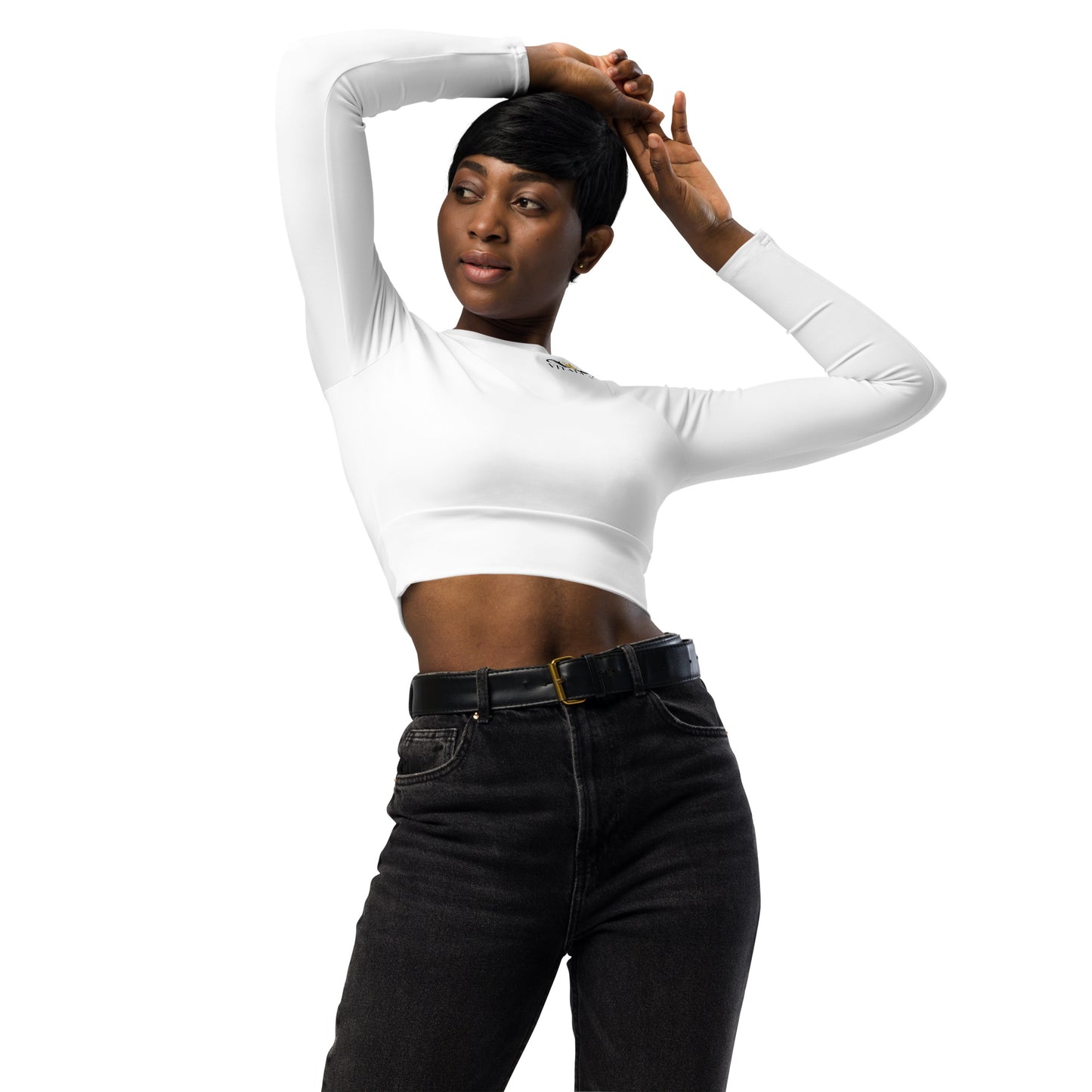 Vitalux Long-Sleeve Crop Top