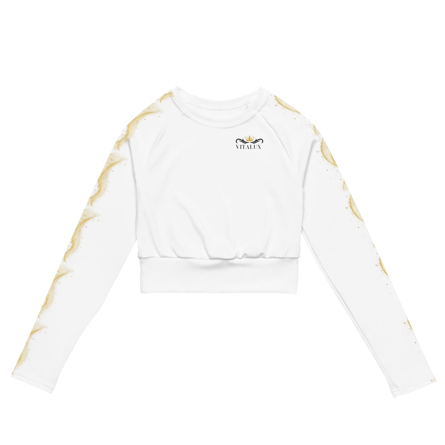 Vitalux Long-Sleeve Crop Top