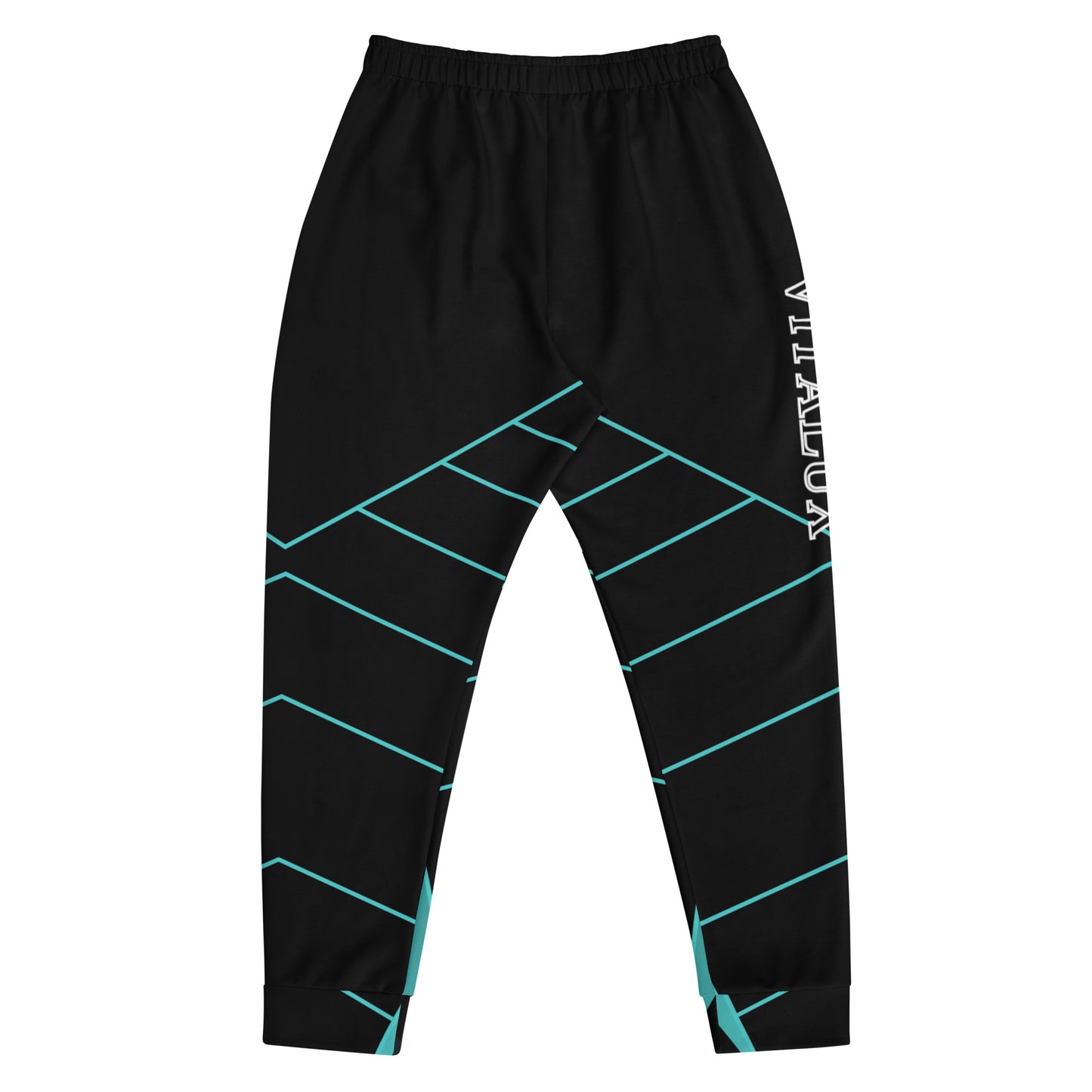 Vitalux Men's Joggers Black/Light Blue