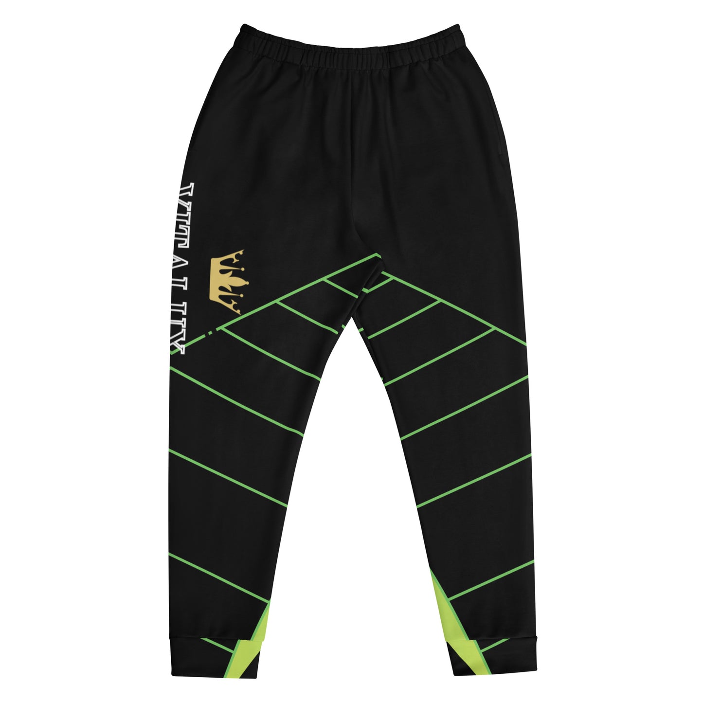 Vitalux Men's Joggers Black/Green