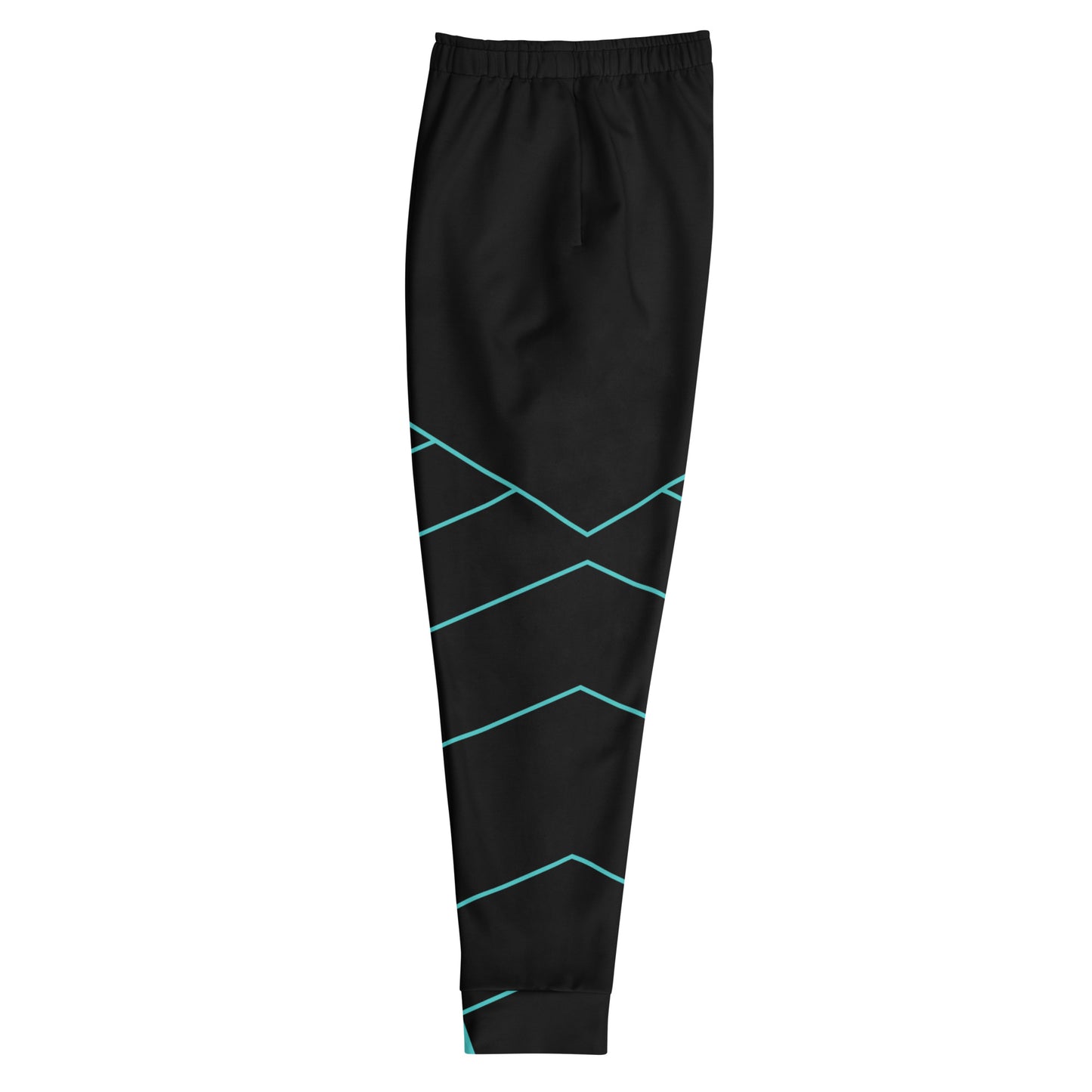 Vitalux Men's Joggers Black/Light Blue