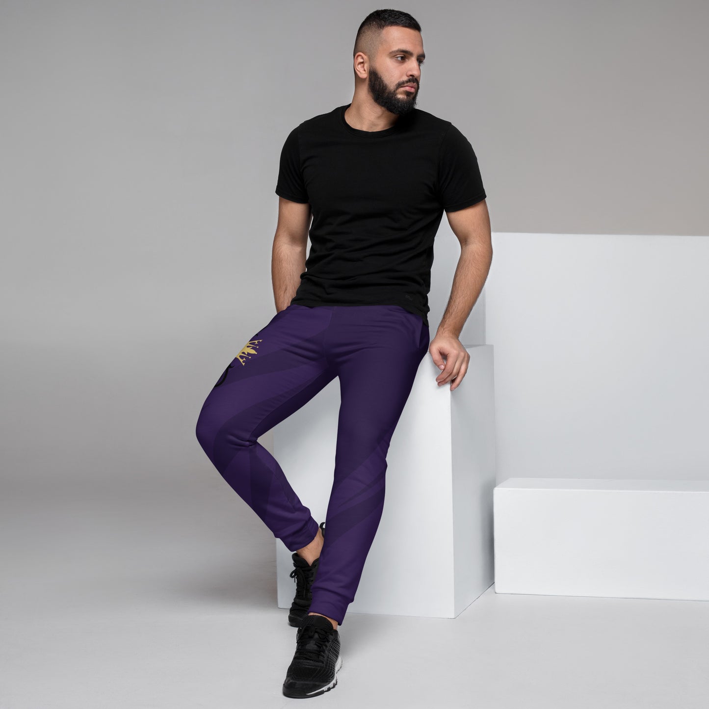 Vitalux Men's Joggers Violet