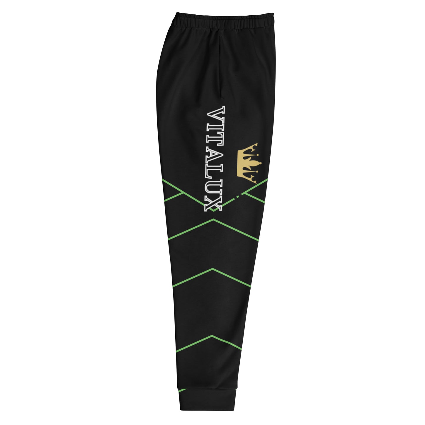 Vitalux Men's Joggers Black/Green