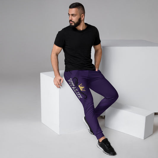 Vitalux Men's Joggers Violet