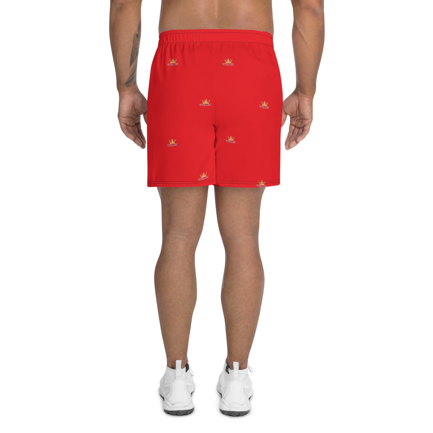 Vitalux Men's Crown Athletic Long Shorts Red