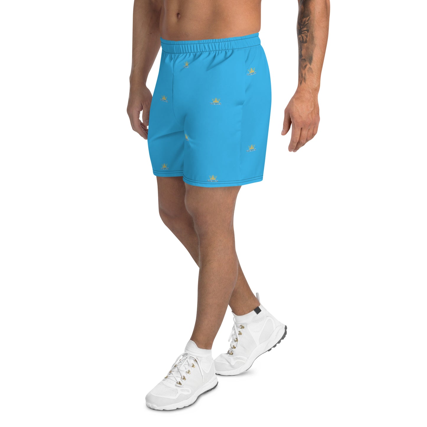 Vitalux Men's Crown Athletic Long Shorts Blue