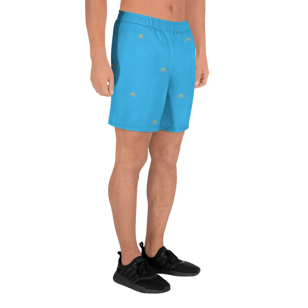 Vitalux Men's Crown Athletic Long Shorts Blue