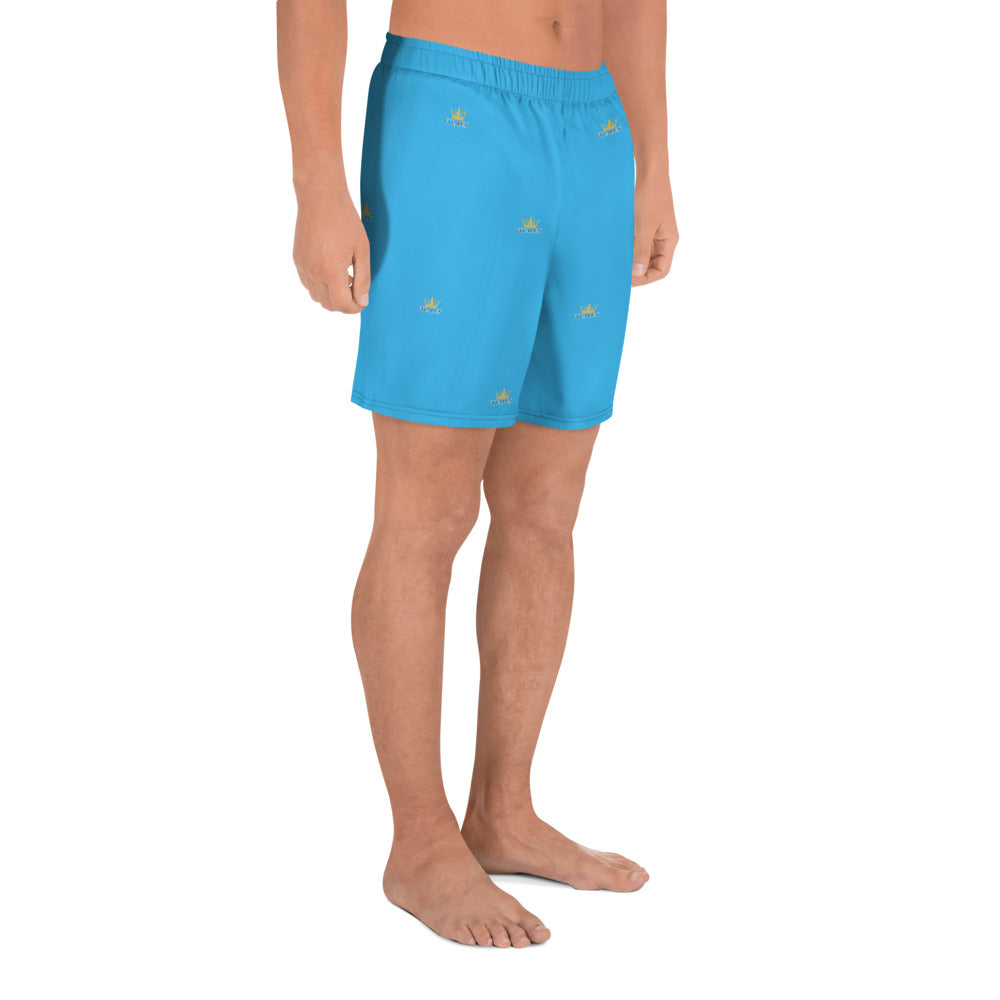 Vitalux Men's Crown Athletic Long Shorts Blue