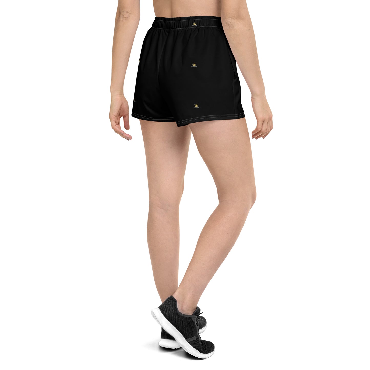 Vitalux Women's Crown Athletic Shorts Black