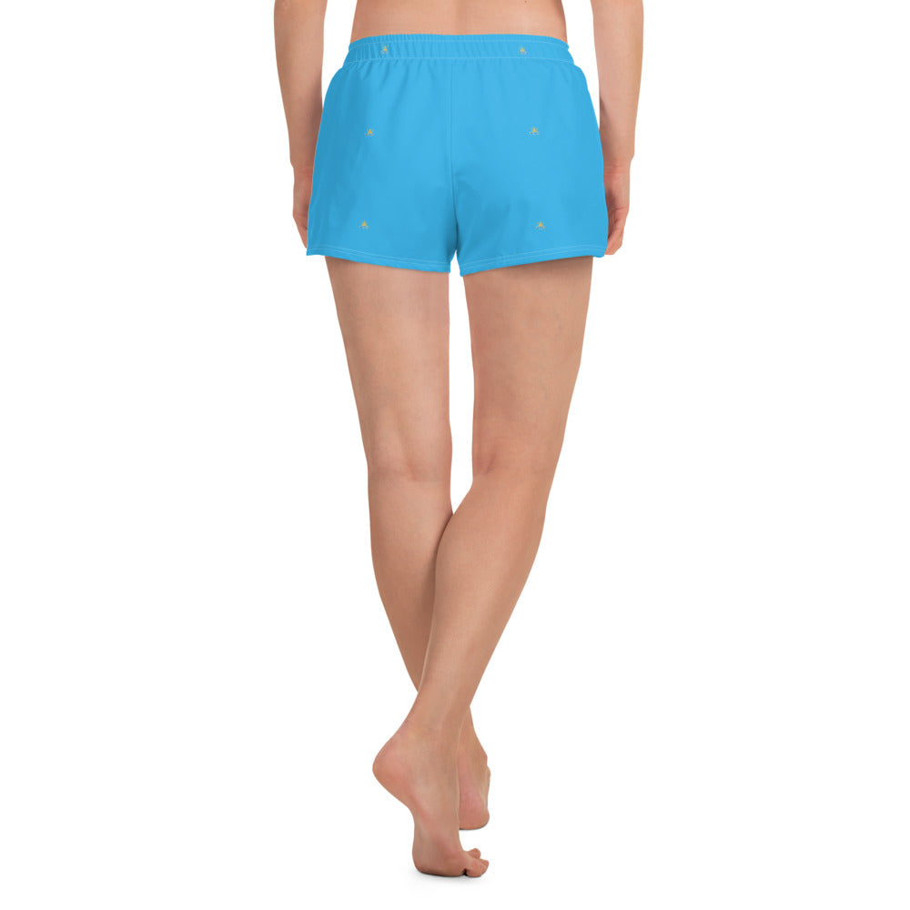 Vitalux Women's Crown Athletic Shorts Blue