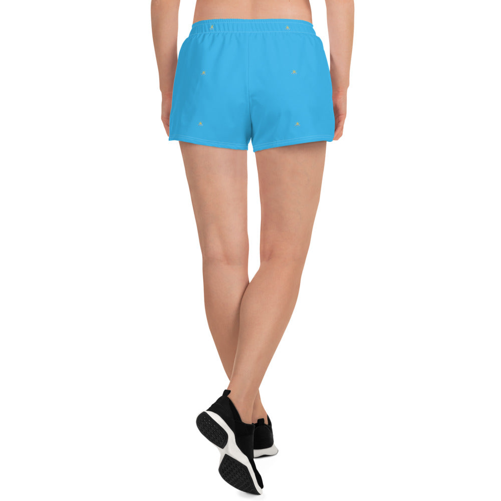 Vitalux Women's Crown Athletic Shorts Blue