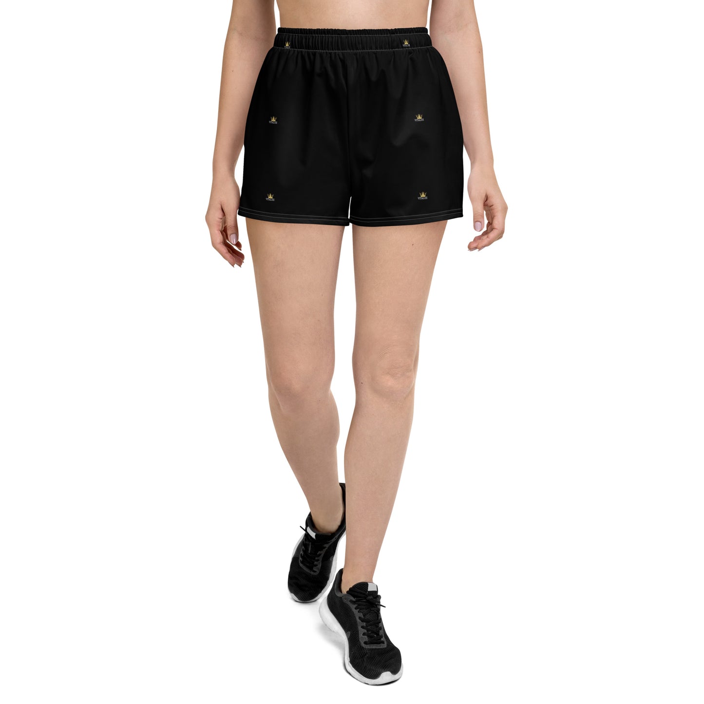 Vitalux Women's Crown Athletic Shorts Black