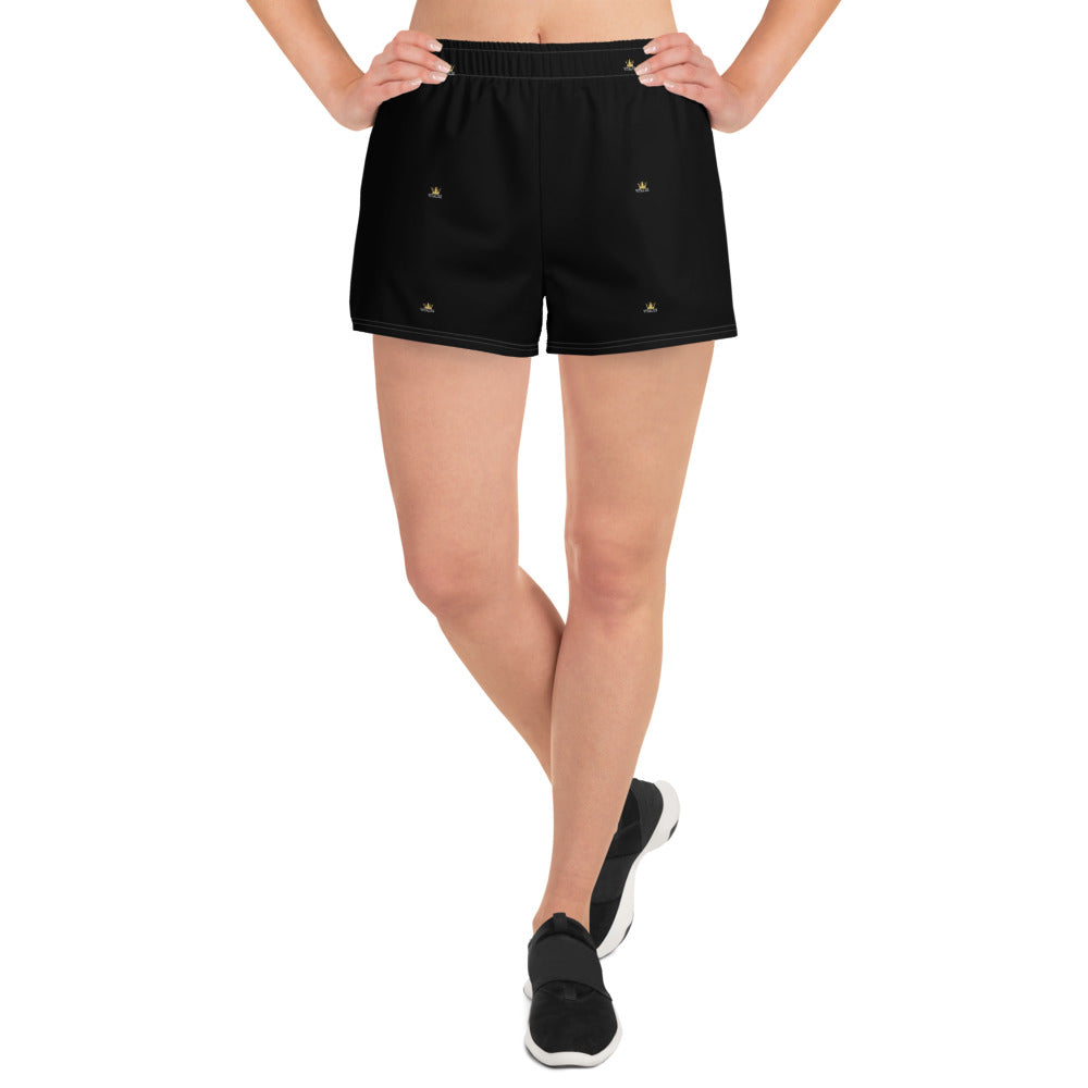 Vitalux Women's Crown Athletic Shorts Black