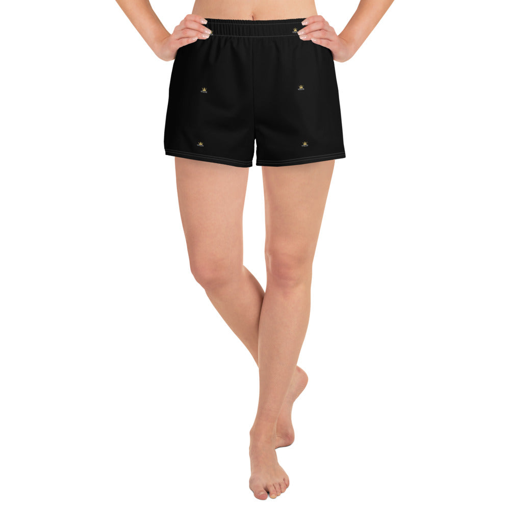 Vitalux Women's Crown Athletic Shorts Black