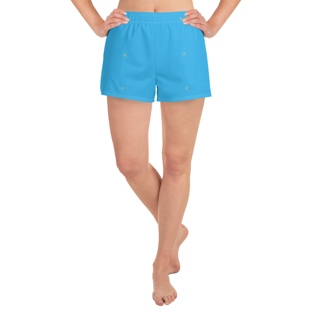 Vitalux Women's Crown Athletic Shorts Blue