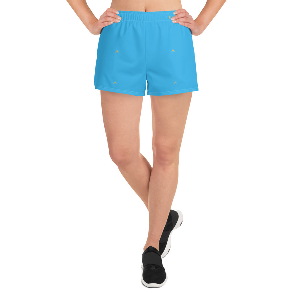 Vitalux Women's Crown Athletic Shorts Blue