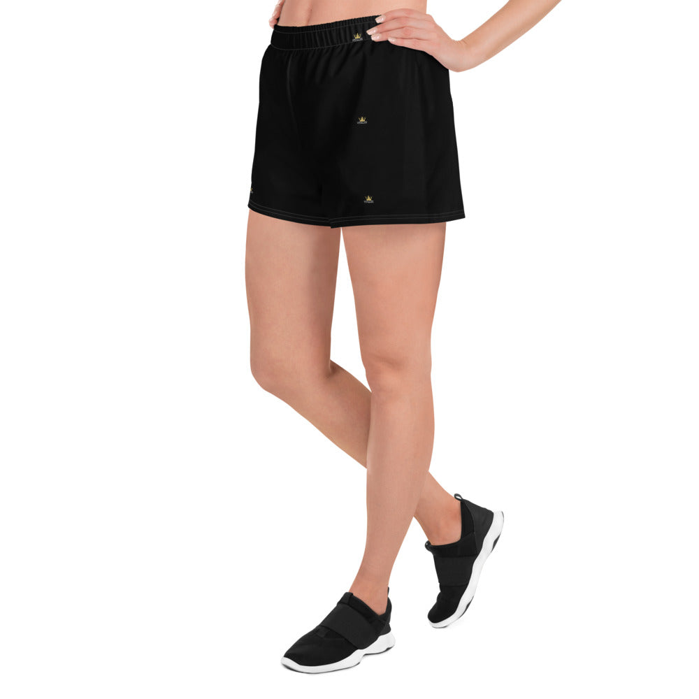 Vitalux Women's Crown Athletic Shorts Black