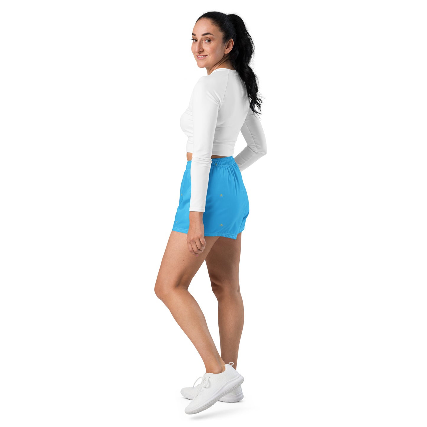 Vitalux Women's Crown Athletic Shorts Blue