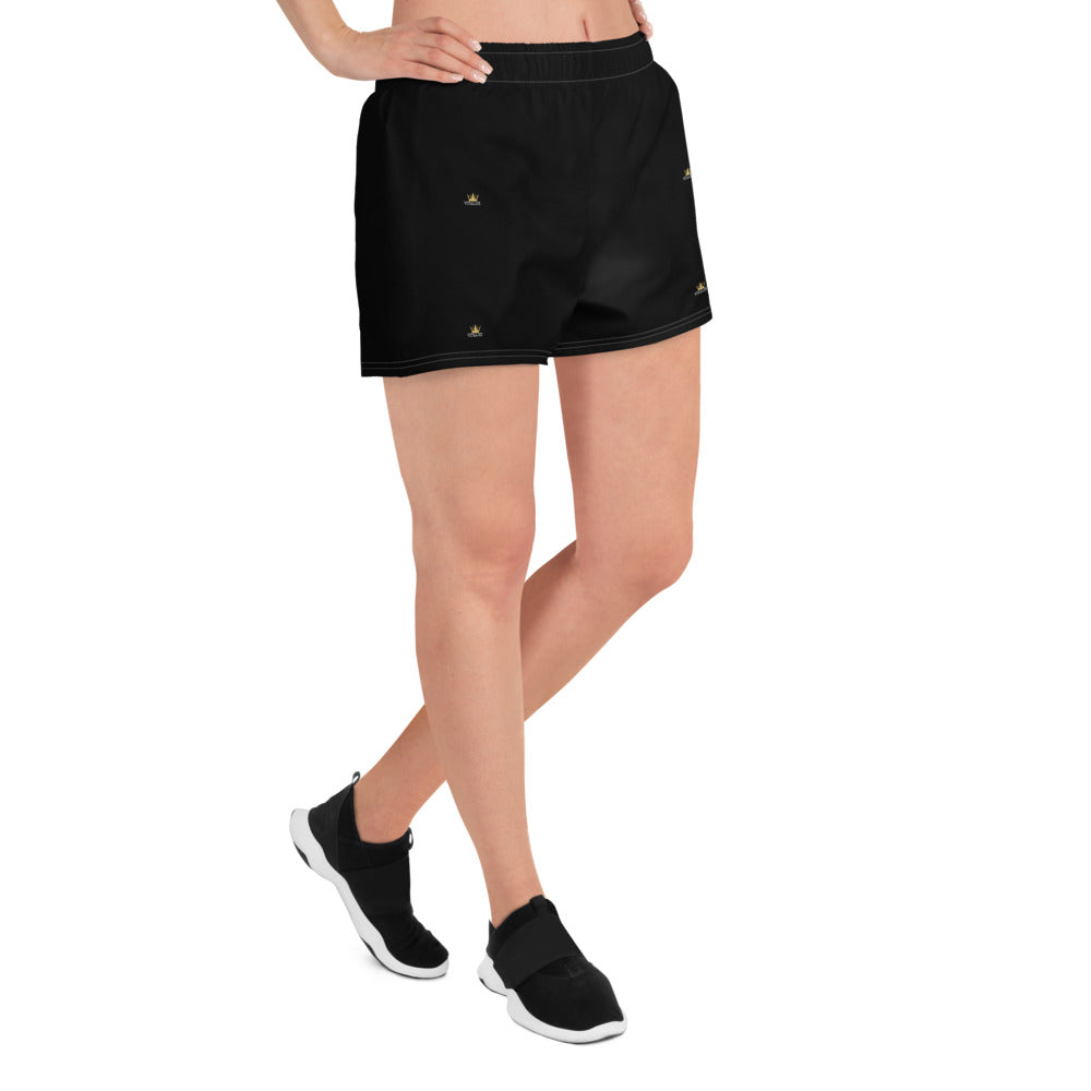 Vitalux Women's Crown Athletic Shorts Black