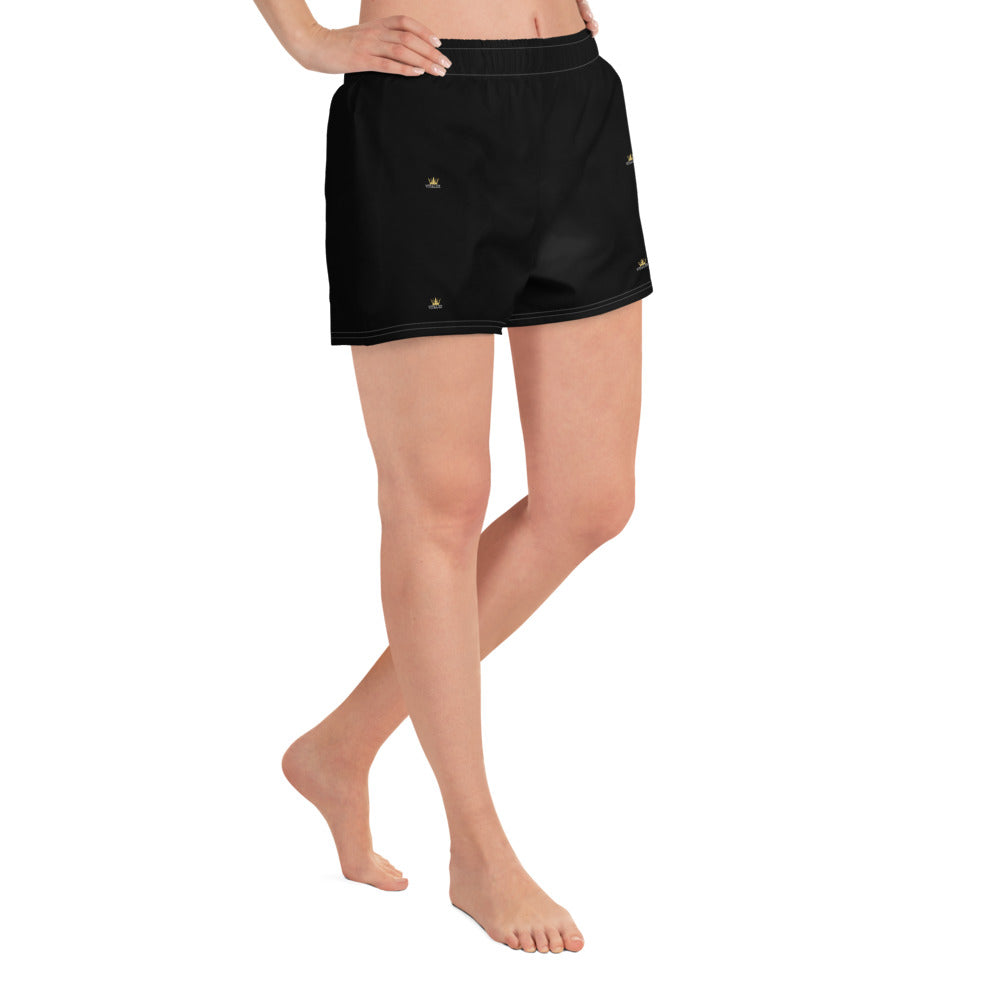 Vitalux Women's Crown Athletic Shorts Black