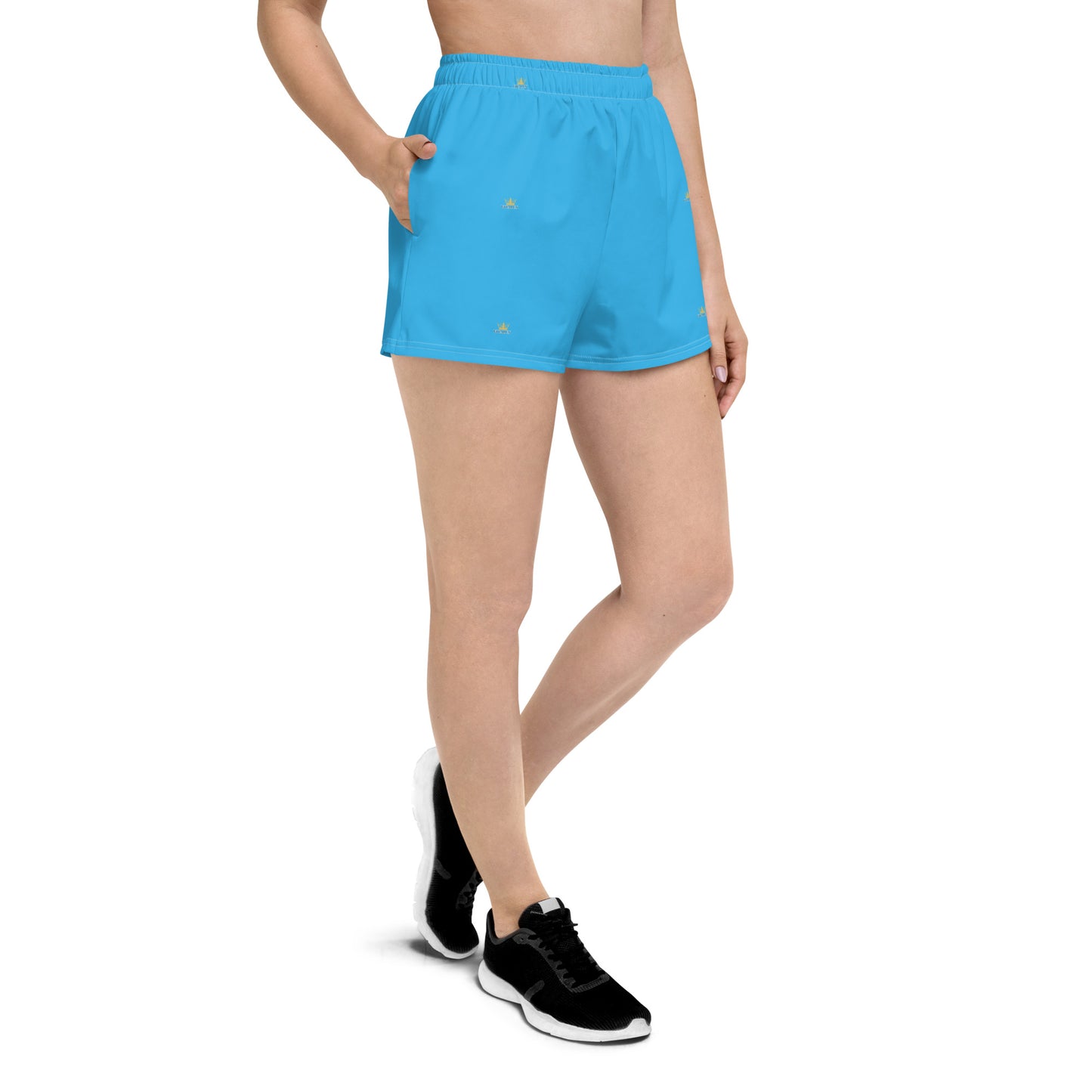 Vitalux Women's Crown Athletic Shorts Blue