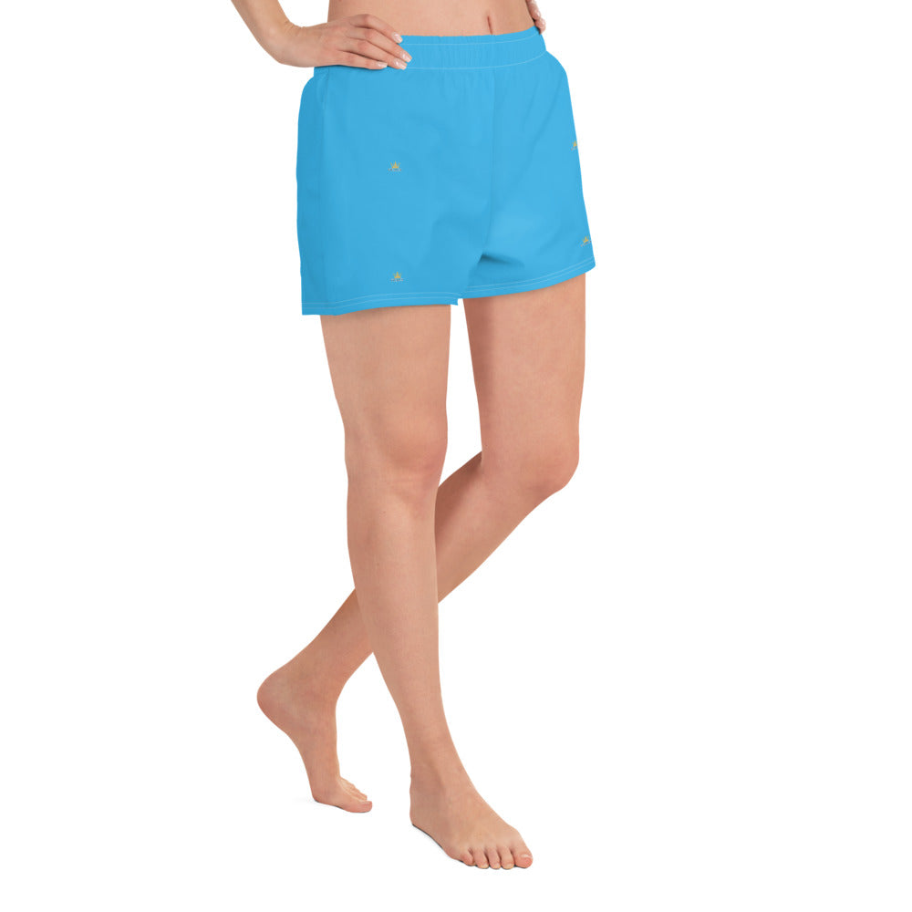 Vitalux Women's Crown Athletic Shorts Blue