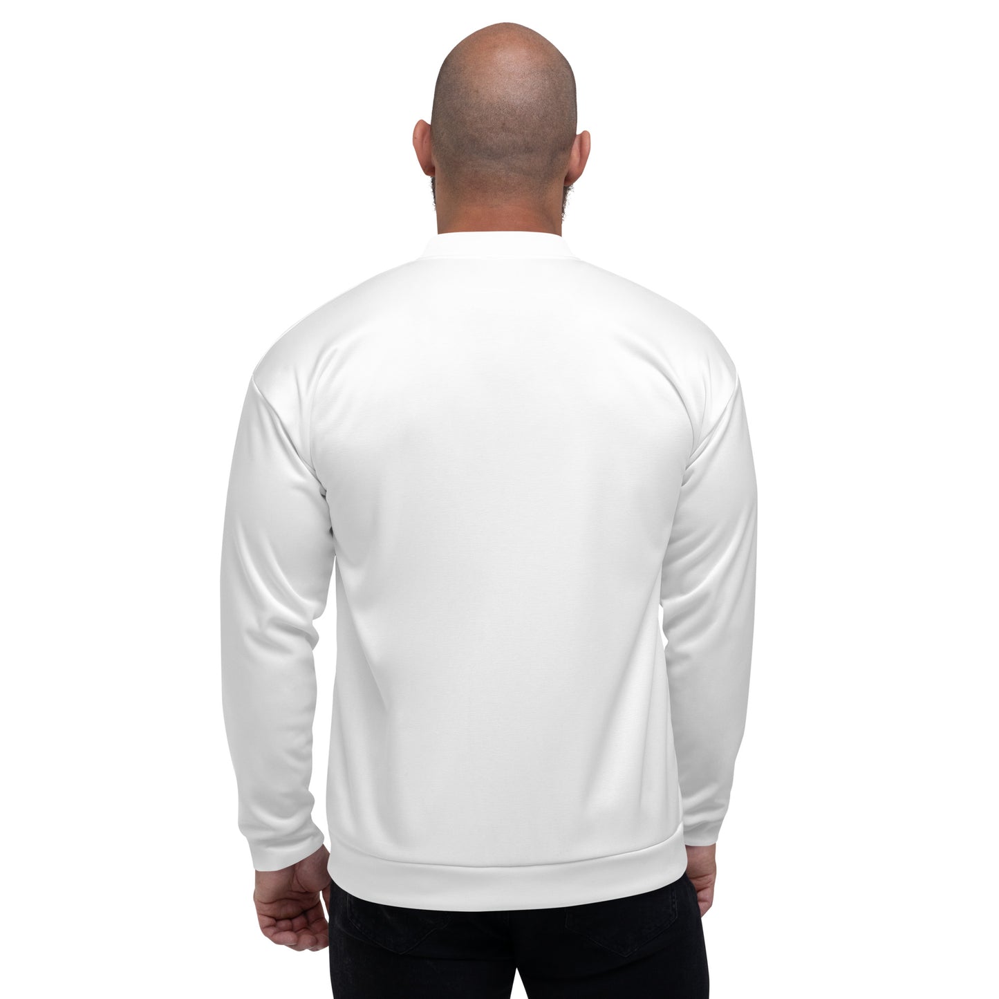 Vitalux White Bomber Jacket