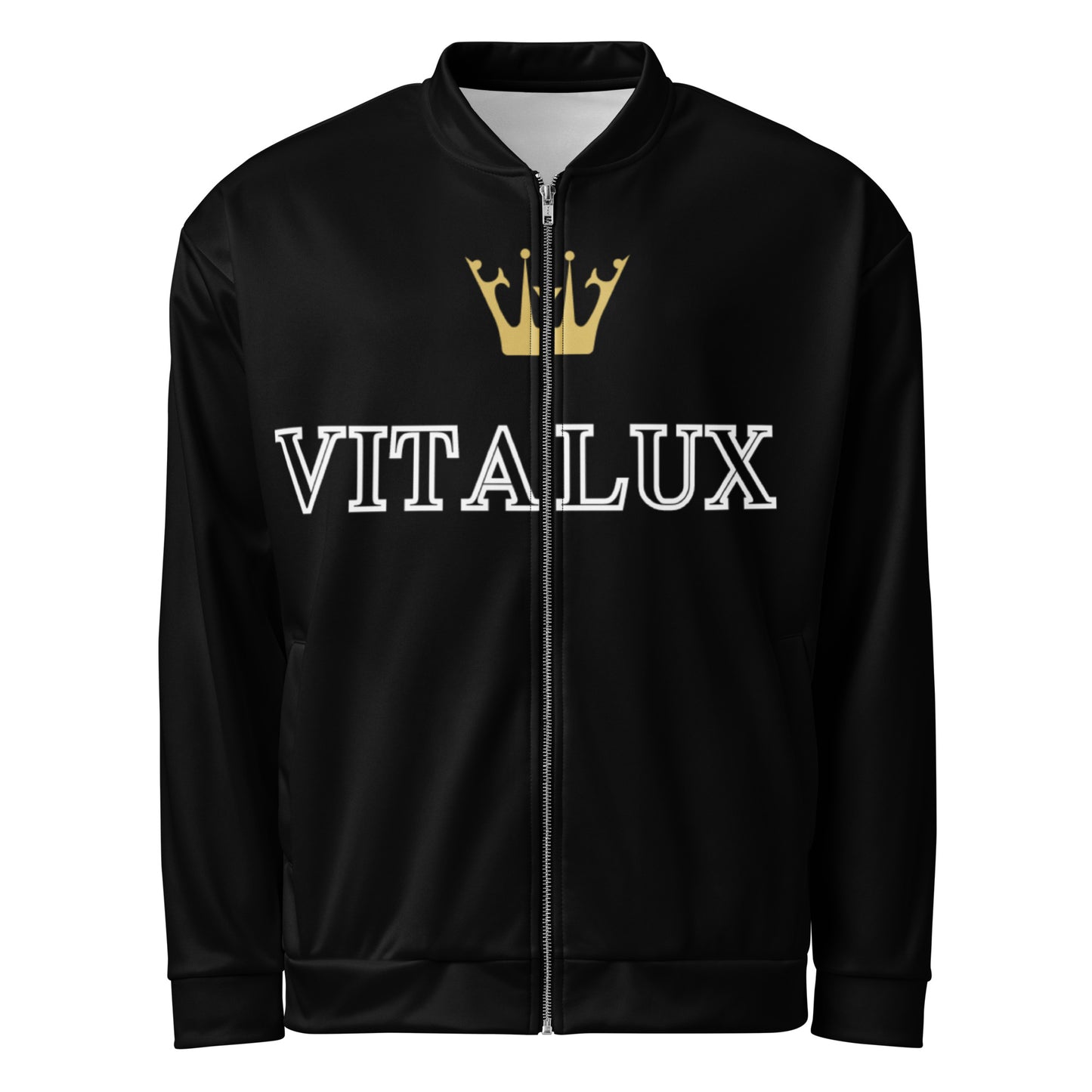 Vitalux Women's White Bomber Jacket