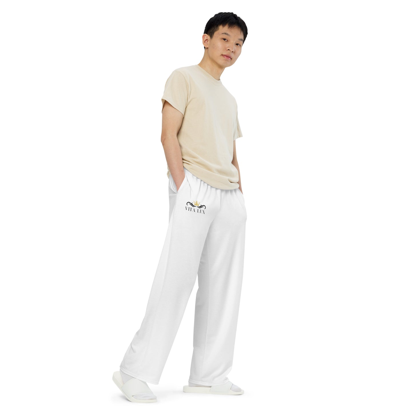 Vitalux Men's Wide-Leg Pants