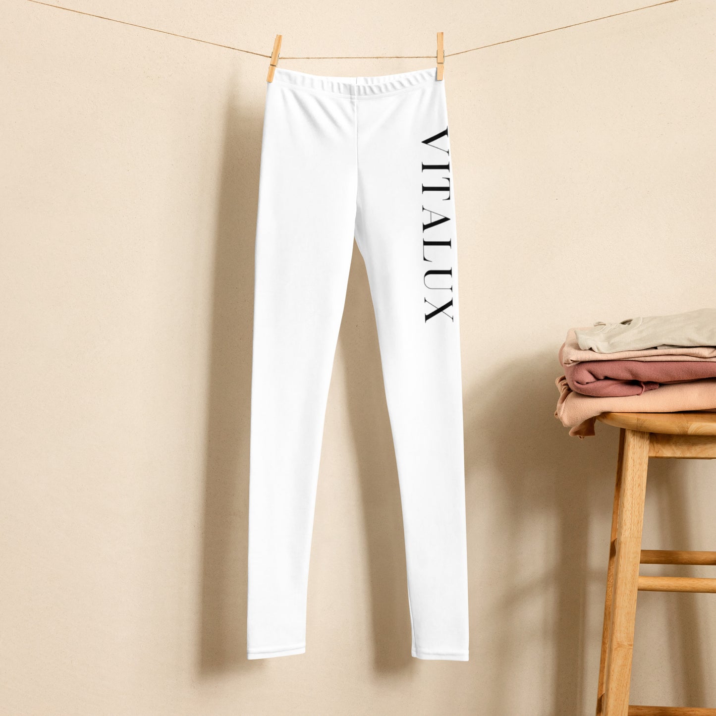 Vitalux Youth Leggings White