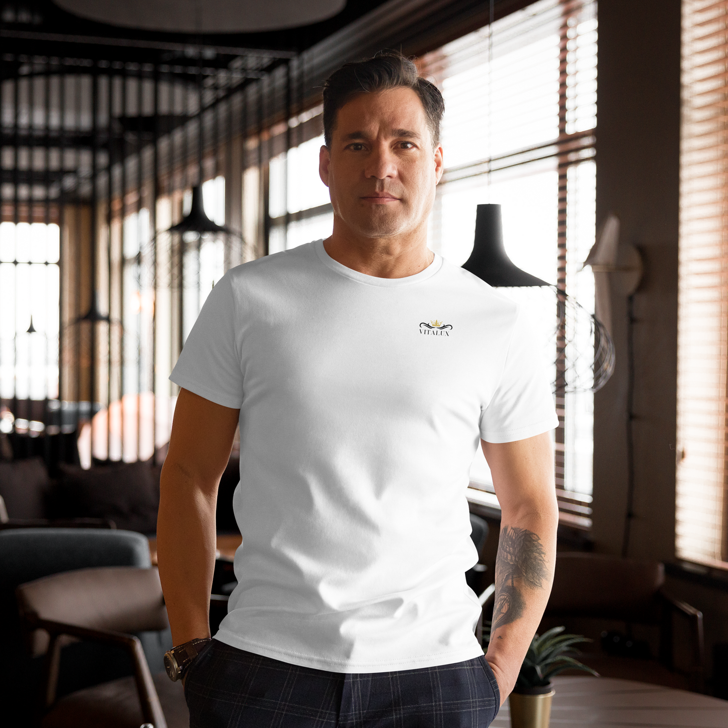 Vitalux Men's Premium  T-shirt