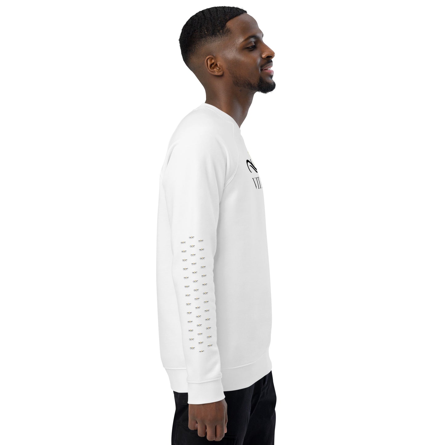 Vitalux Men's Organic Raglan Sweatshirt