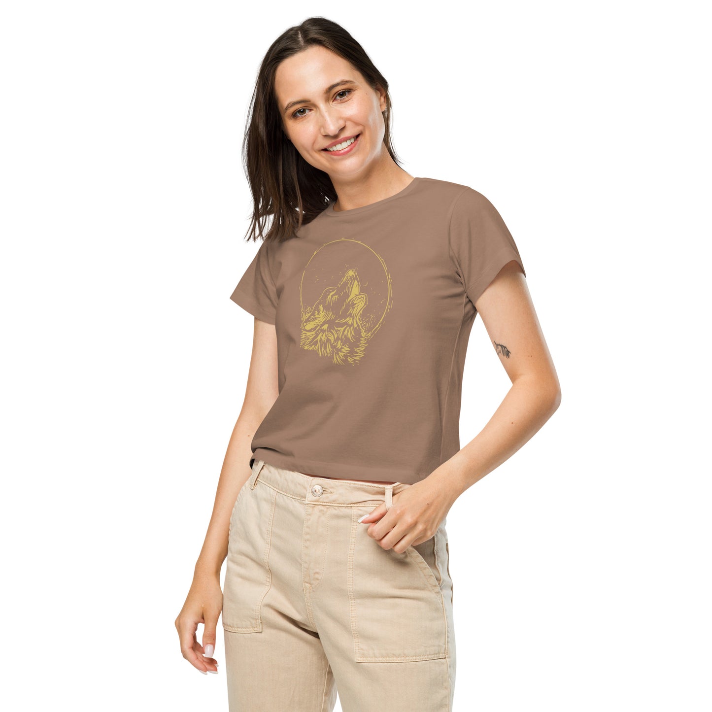 Vitalux Women’s High-Waisted T-Shirt