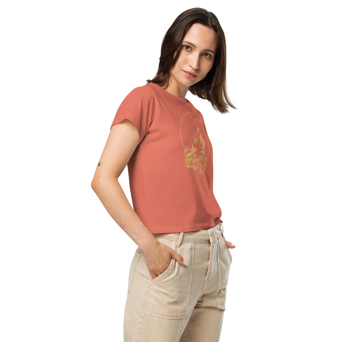 Vitalux Women’s High-Waisted T-Shirt