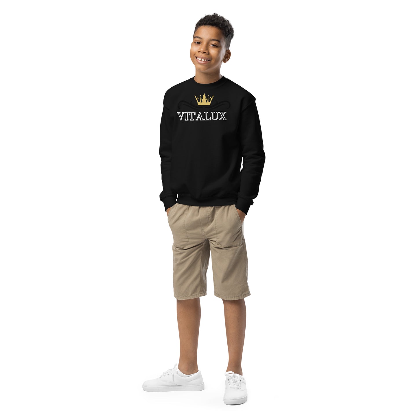 Vitalux Youth Crewneck Sweatshirt