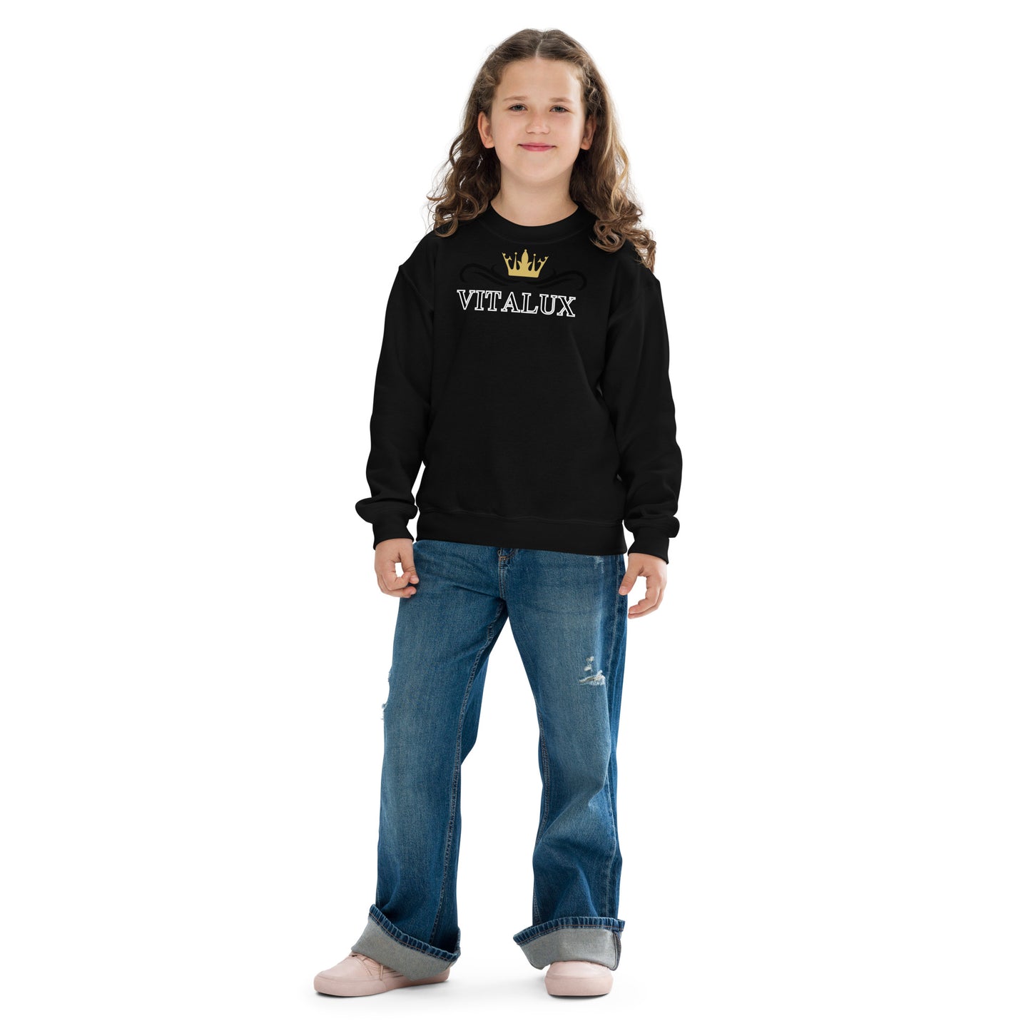 Vitalux Youth Crewneck Sweatshirt